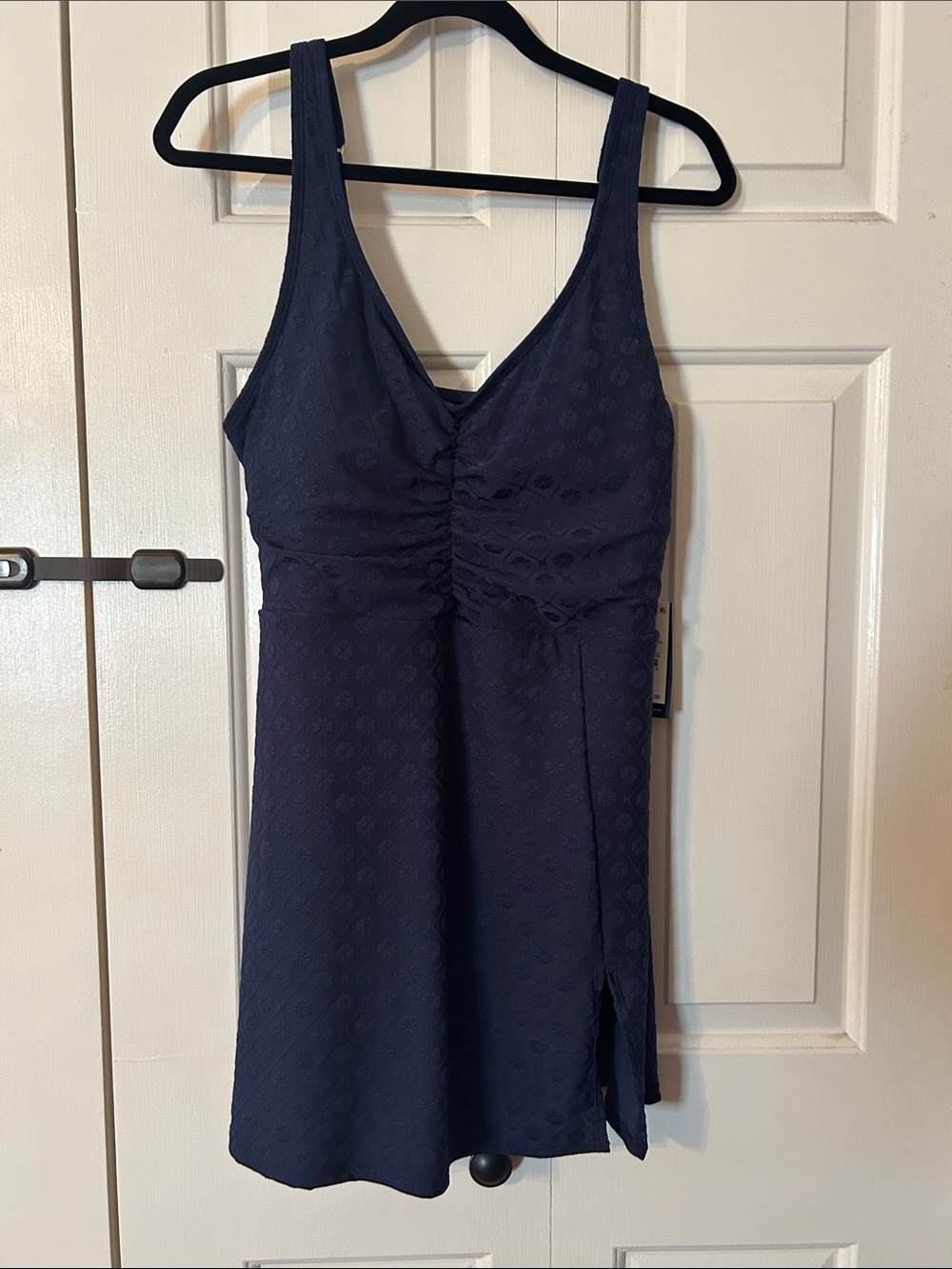 Lands' End Navy Swim Dress